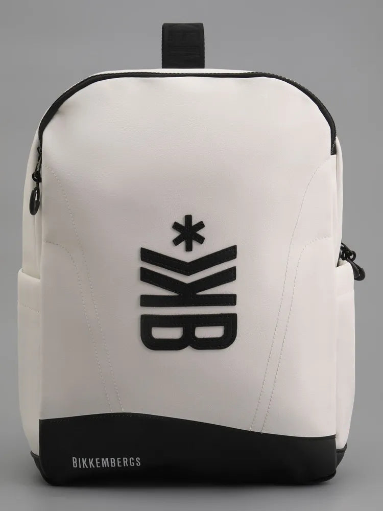Bikkembergs Principe Owen Backpack In White