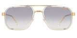 Carrera Aviators Sunglasses In Clear & Gold