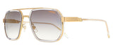 Carrera Aviators Sunglasses In Clear & Gold