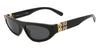 Miu Miu Black Lens Sunglasses For Women In Black