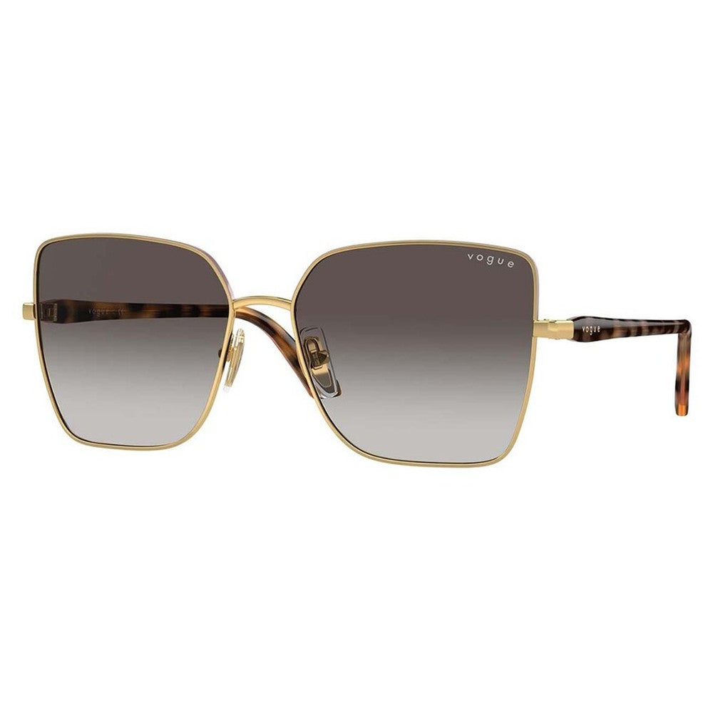 Vogue Square Womens Sunglasses In Gold