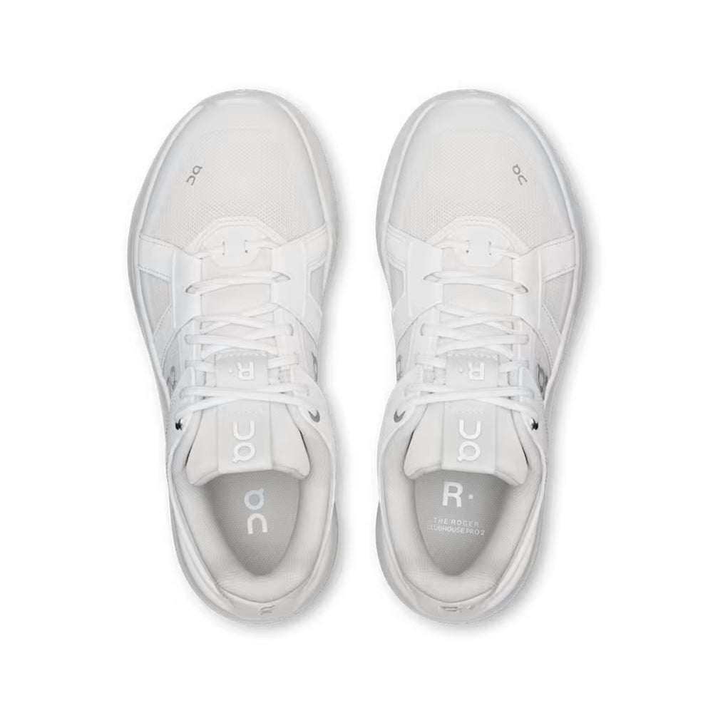 On Women The Roger Clubhouse Pro 2 Shoes In White Ivory