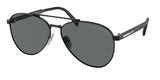 Prada Pr A58S 1Ab5Z161 Mens Polarized Sunglasses In Black
