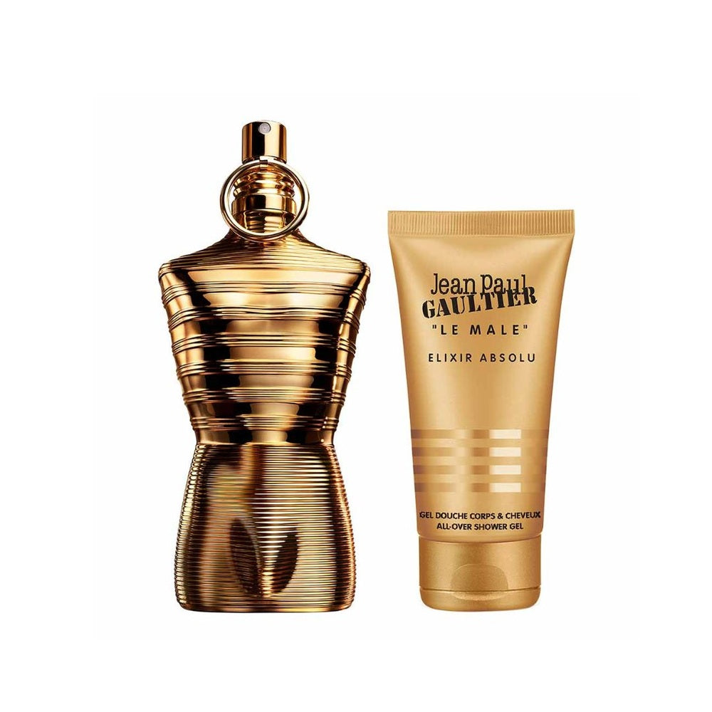 Jean Paul Gaultier Le Male Elixir Parfum Gift Set For Men