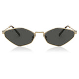 Miu Miu Zvn Womens Sunglasses In Gold