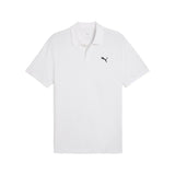 Puma Mens Essential Small Logo Golfer In White