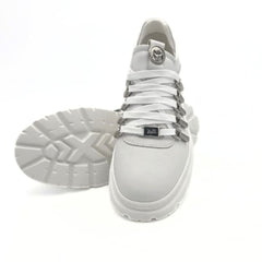 Vialli  Mens White Egony Sneakers