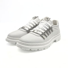 Vialli  Mens White Egony Sneakers