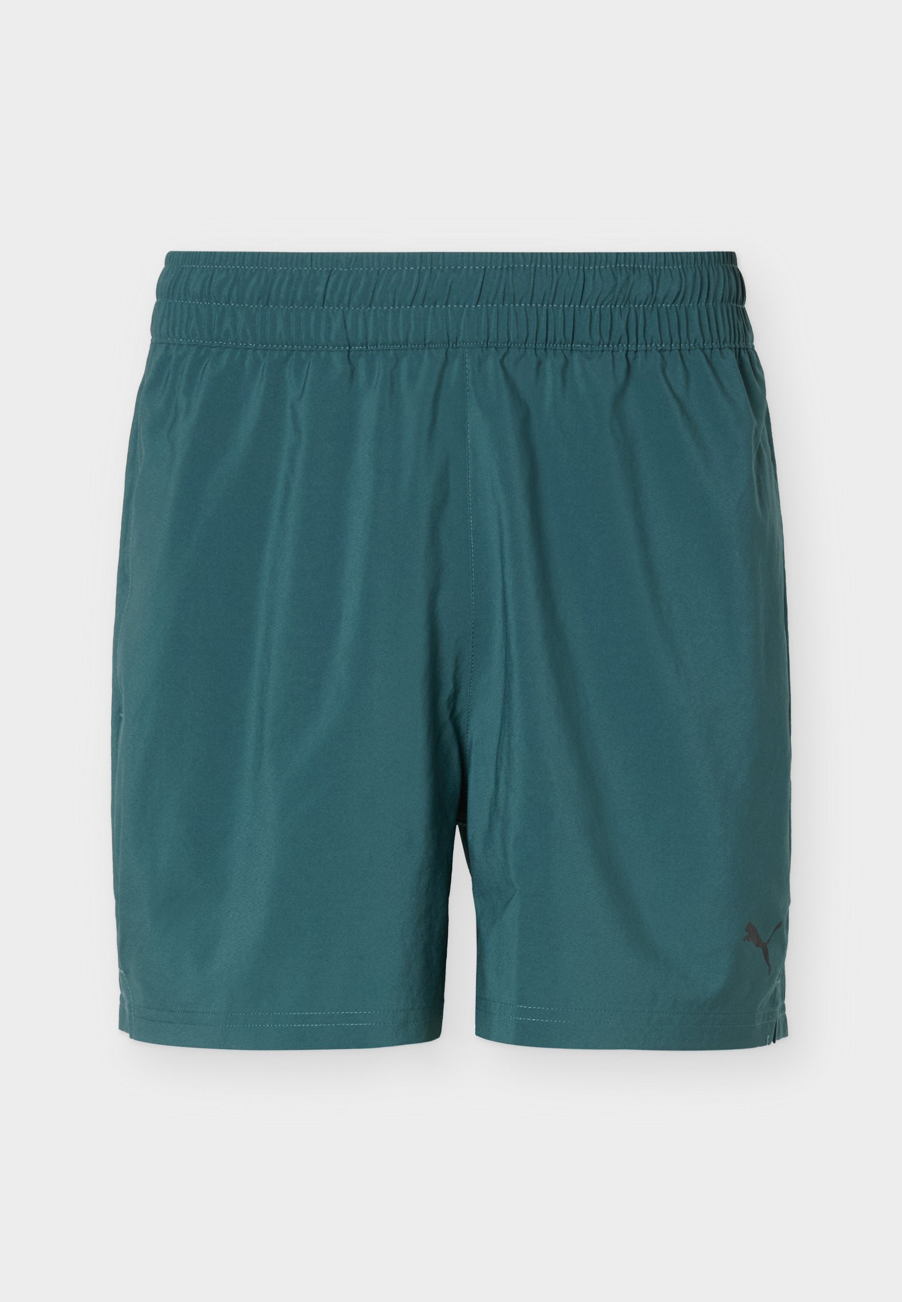 Puma Mens Essential 5" Woven Shorts In Herb Garden