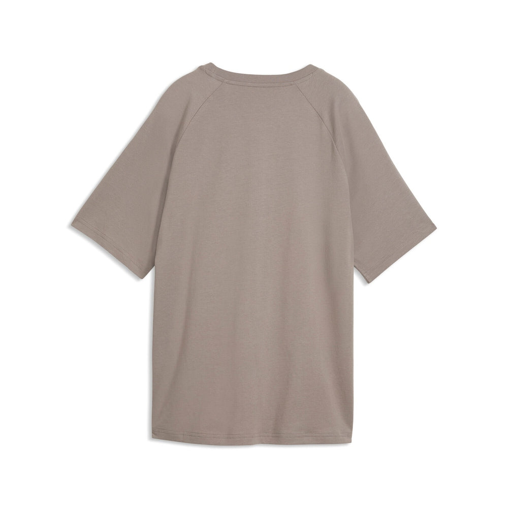 Puma Womens Graphic Animal relaxed T-Shirt In Mouse Grey