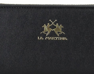 La Martina Womens Marilena Wallet In Black