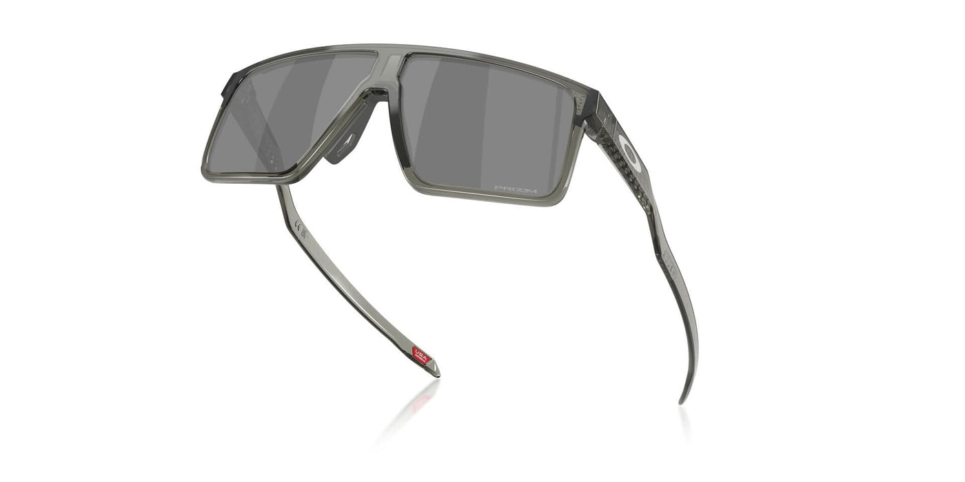 Oakley Mens Heliux Shield Sunglasses In Transparent Grey