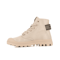 Palladium Mens Pampa Hi dare Shoes In Warm Sand