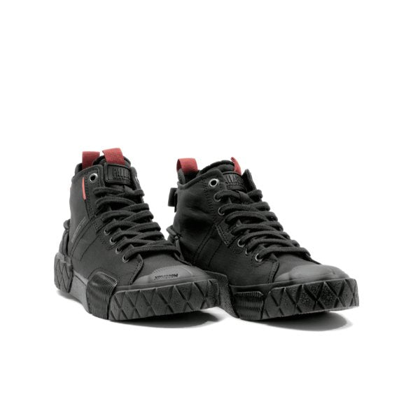 Palladium Mens Ace City Shell Chukka Shoes In Black