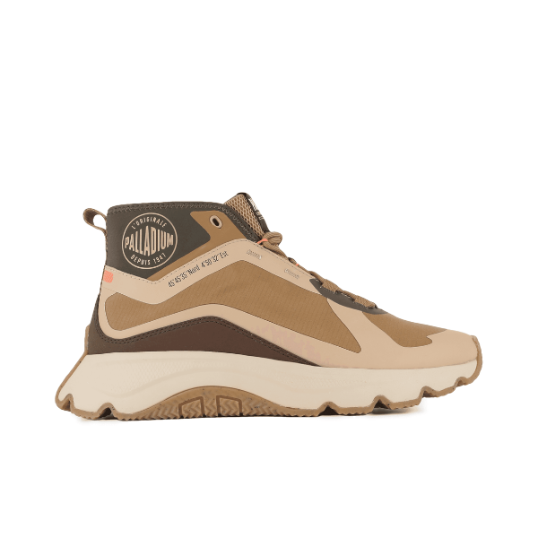 Palladium Mens Thunder Mid Shoes Brown