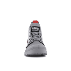 Palladium Mens Pampa Hi Dare Zip Shoes In Titan