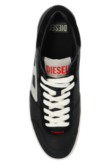 Diesel Y03336P2034 Mens S-Leroji Low Sneakers Black And White