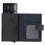Bossi Mech Wallet Cow Leather In Navy
