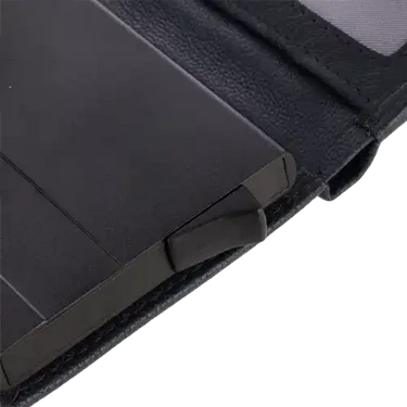 Bossi Mech Wallet Cow Leather In Navy