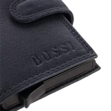 Bossi Mech Wallet Cow Leather In Navy