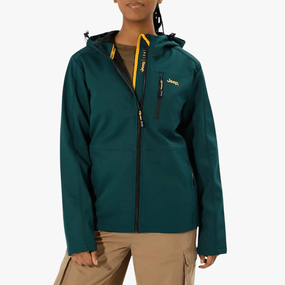 Jeep Ladies Supporters Softshell Jacket Green