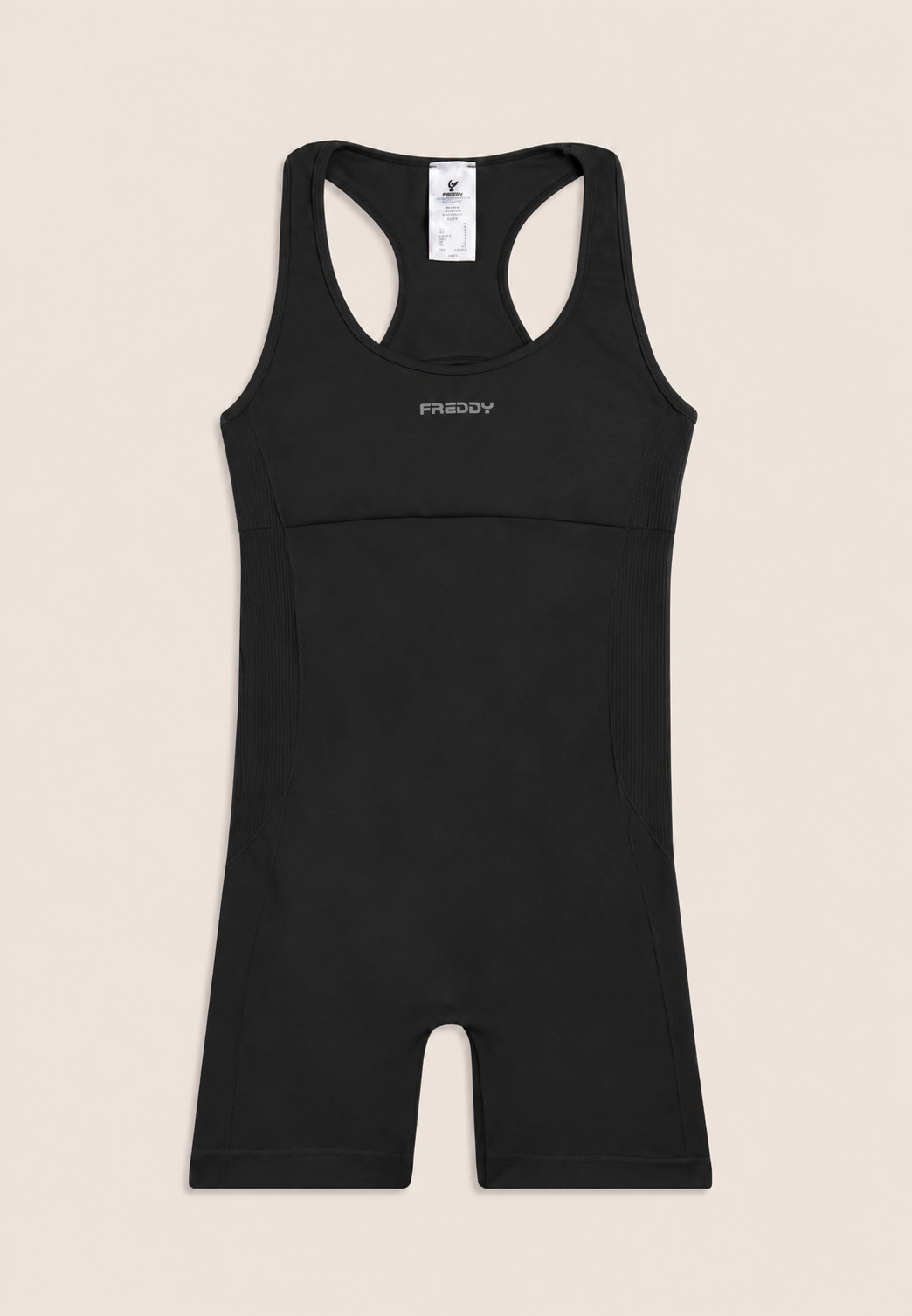 Freddy Womens Knitted Seamless Tracksuit In Black
