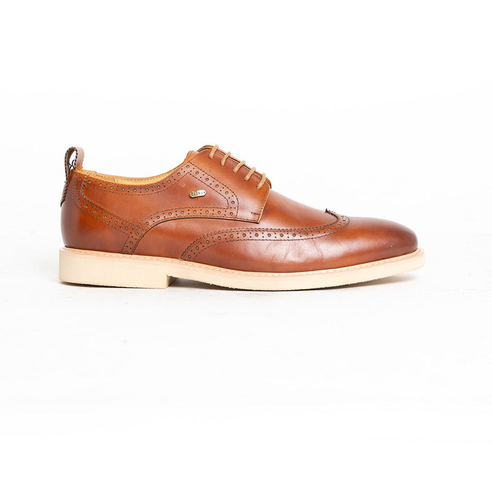 Barker Mens Henry Leather Formal Lace Up Shoe In Brown