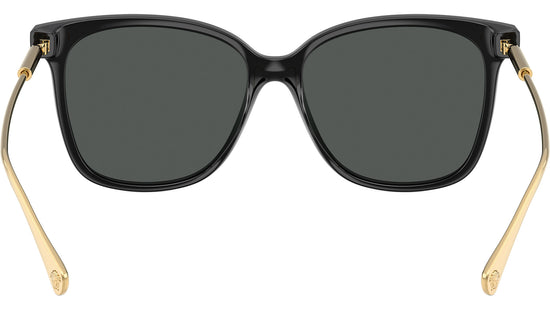 Versace Womens Cat Eye Sunglasses In Black/Gold