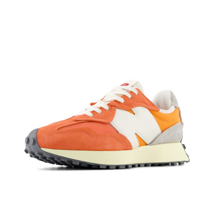 New Balance Mens 327 Lifestyle Shoes In Orange