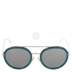 Fendi Round Frame Sunglasses For Womens In Green
