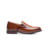 Nunn Bush Mens Calderone Cognac Moc Toe Shoes