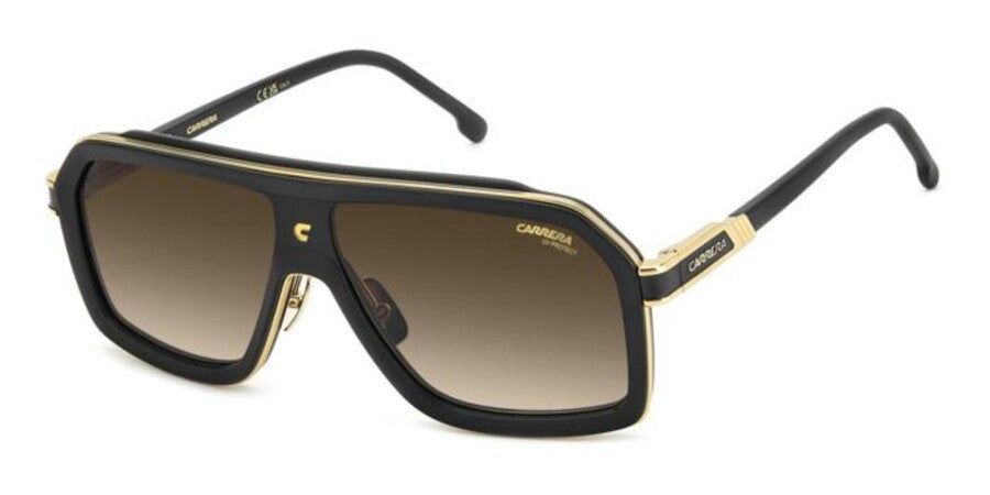 Carrera Mens Ca 1053/S/Ti Black/Gold 36086 86