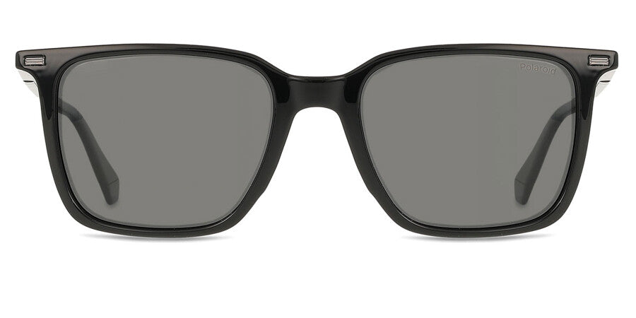 Polaroid Polarized Rectangle Sunglasses In Black
