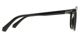 Polaroid Polarized Oval Sunglasses In Black