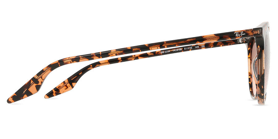 Ray-Ban Womens Sunglasses In Tortoise Red