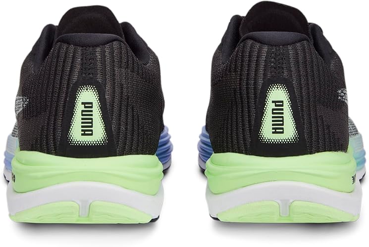 Puma Mens Velocity Nitro 2 Fade Sneakers In Black Multi