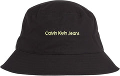 Calvin Klein K5117950 #Ck Institutional Bucket Hat Black/Multi