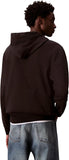 Calvin Klein Mens Terry Badge Hoodie In Black