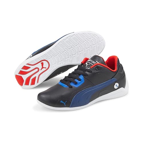 Puma Boys BMW Mms Drift Cat Delta Jr Sneakers In Black/Estate Blue
