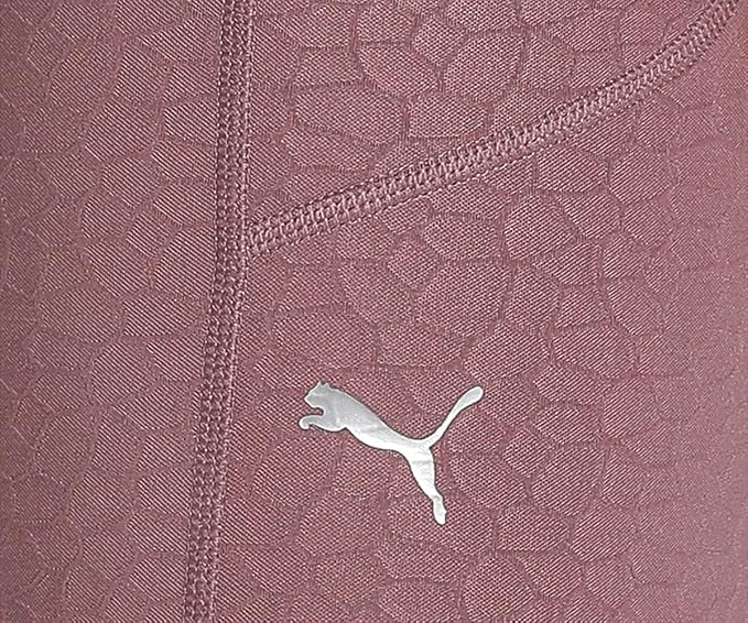 Puma Womens Flawless High Waist 7/8 Tight In Plum