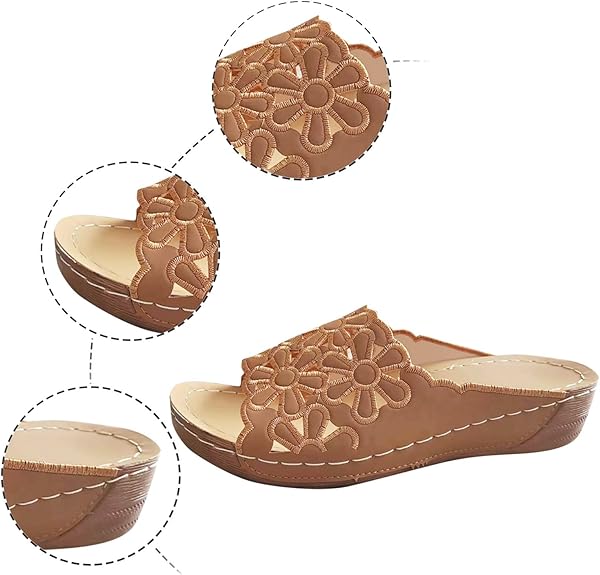 Footflex Womens Sandals In Taupe