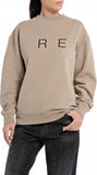 Replay Womens Sweatshirt In Sand