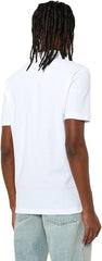 Diesel Mens White Polo Shirt