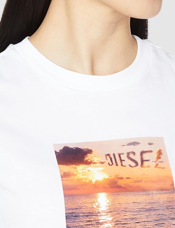 Diesel Ladies T-Shirt In White