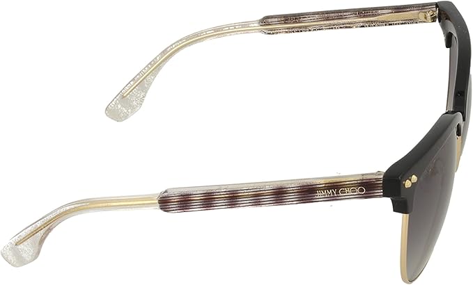 Jimmy Choo Clubmaster Sungl;asses For Women In Black