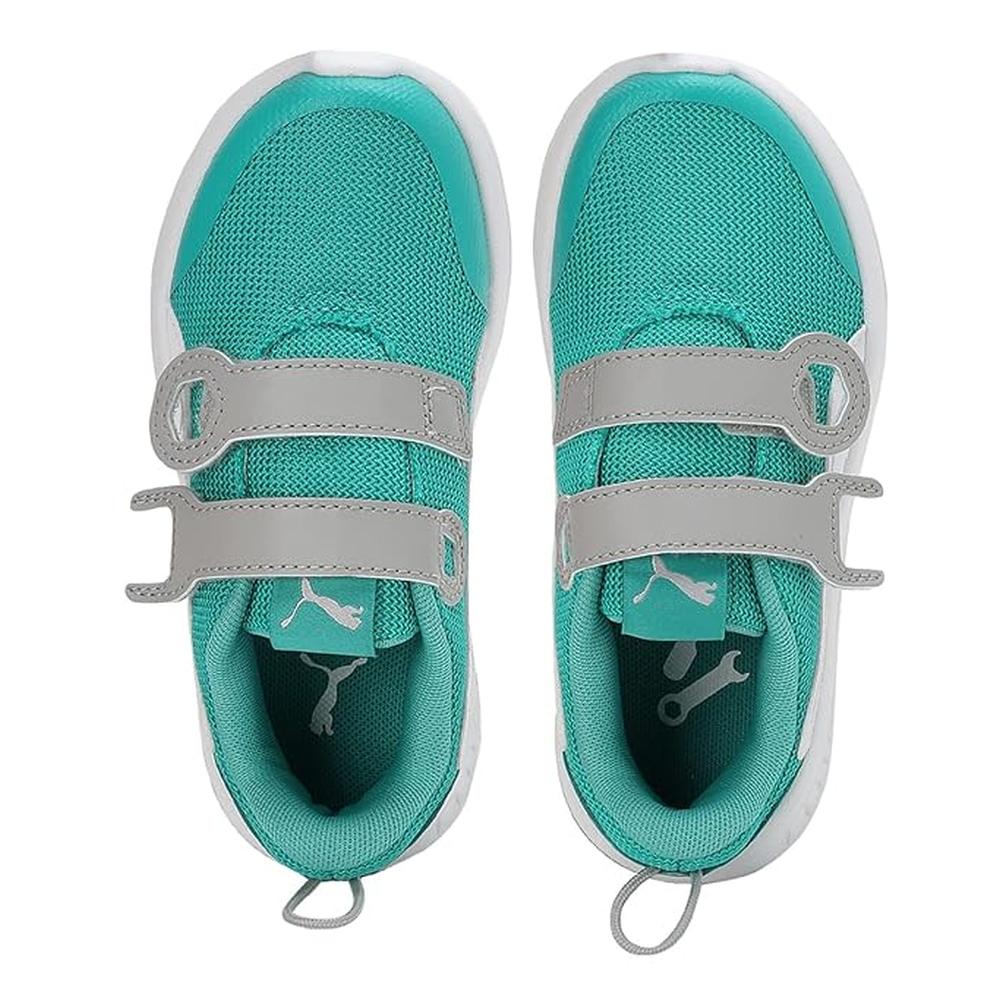 Puma Unisex Kids MAPF1 Evolve PTC V PS Sneakers In Spectra Green/Merteam Silver