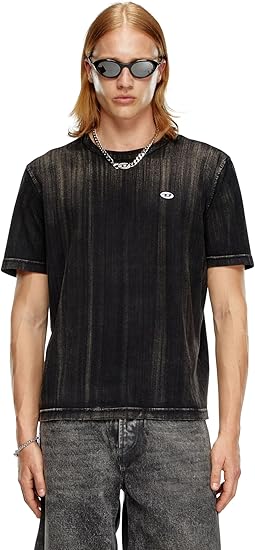 Diesel A148210Qkav M -T-Adjust-K8 T-Shirt 9Xx Black