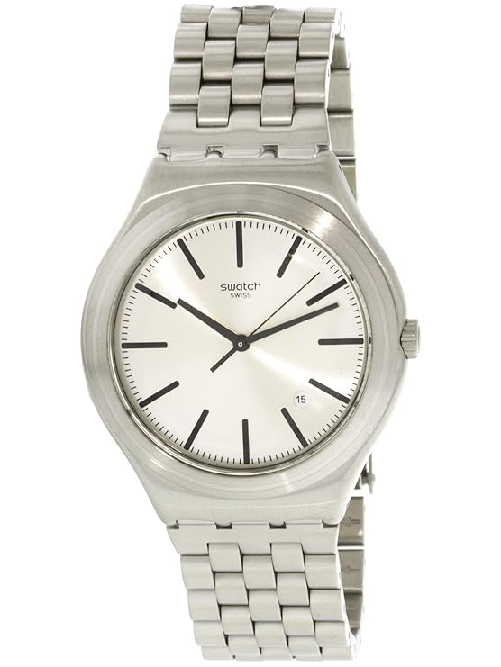 Swatch Gents Silver Watch