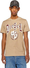 Diesel Mens A110440Grai T Diegor K62 Brown T-Shirt