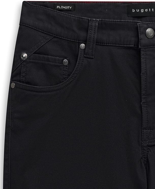 Bugatti 3270 Mens Casual Trouser 390 Navy